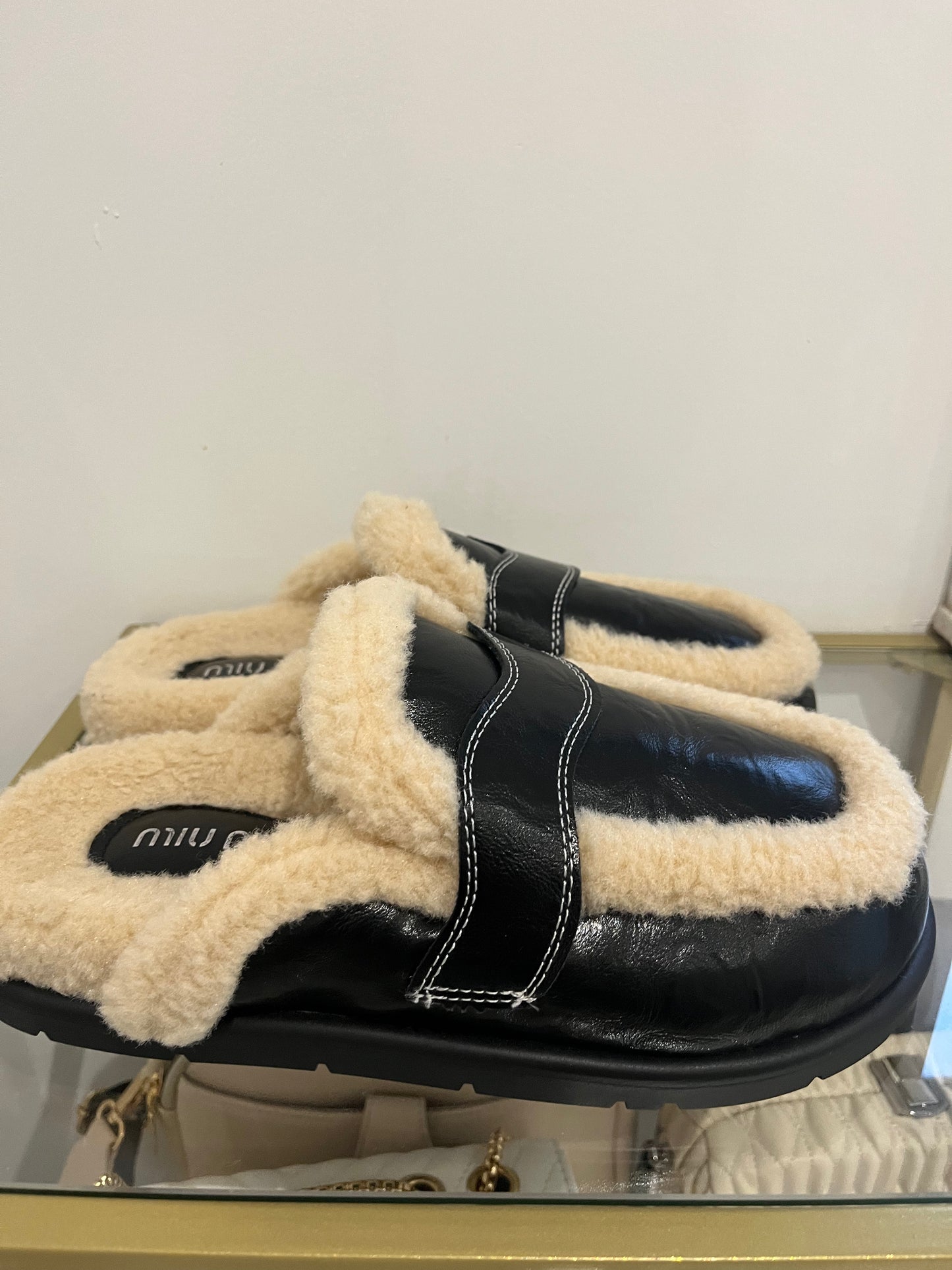 Vegan Leather mules