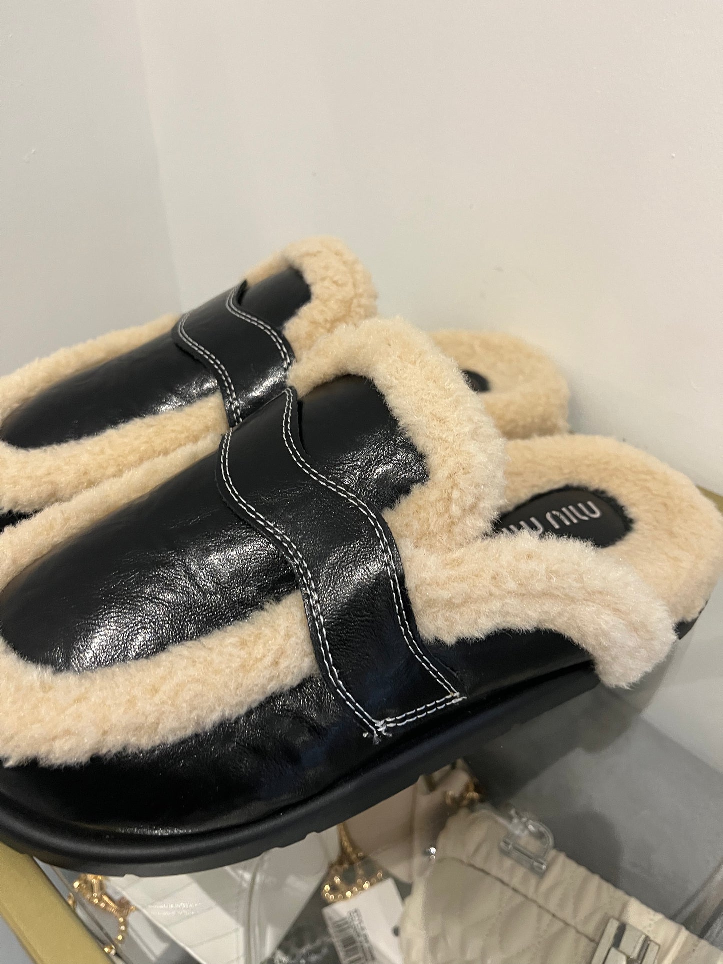 Vegan Leather mules